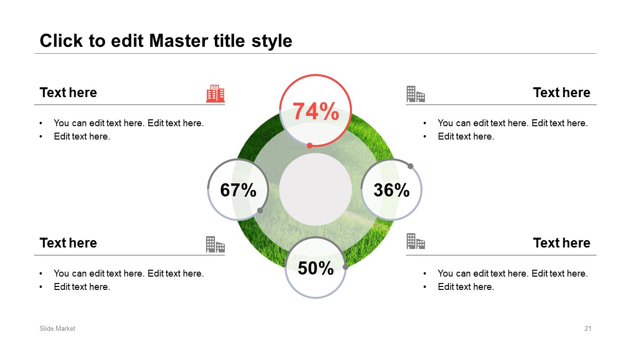 Data Science PowerPoint Template Slide Market